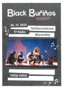 26.11.2023 – Black Buřiňos dixiland v SC Moravany